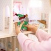 Jomewory 2 Pcs Mini poupée bébé, Miniature Baby Dolls Silicone Full Body, Poupée Nouveau-né réaliste en Silicone Souple avec 