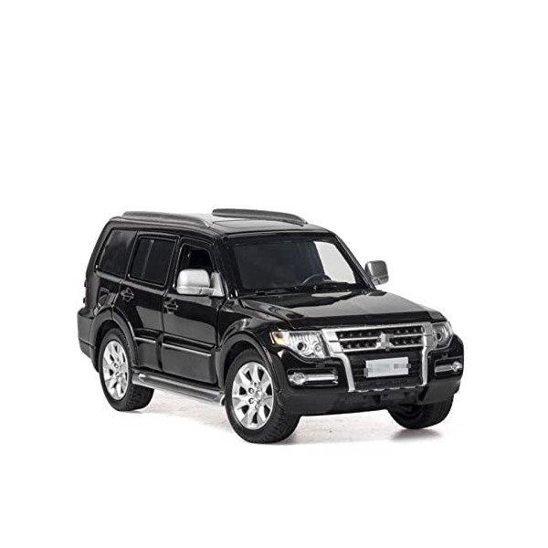 HYSG Maquette pour Mitsubishi Pajero Off-Road Diecast Miniature Alliage Modèle De Voiture en Métal SUV Véhicule pour Enfants 