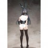 NEWLIA Chiffres dAnime - Kuro Bunny Kouhai-Chan - 1/7 - Masque Ver. Figurine Ecchi Figurines daction Statue en PVC/poupée M