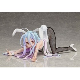 IMMANANT No Game No Life - Shiro - 1/4 - Bunny Ver. Chiffre danime Figurine ECCHI Jolie Fille Modèle de Personnage de Bande 
