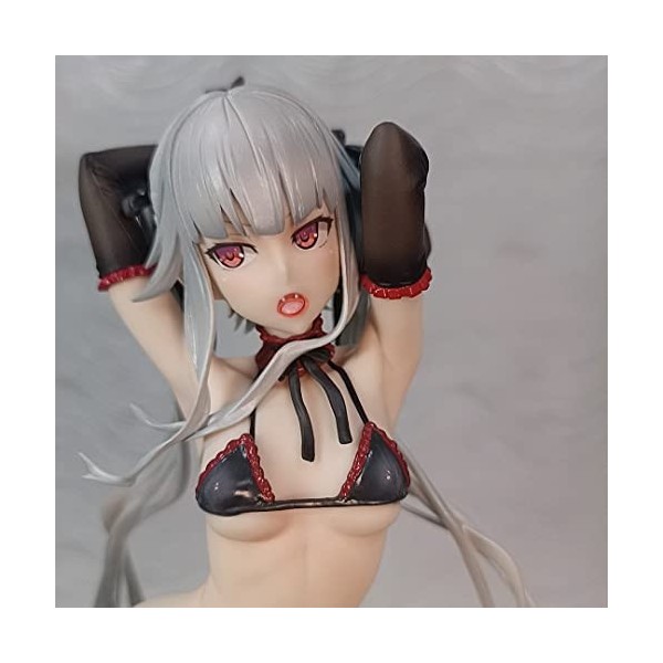 IMMANANT Anime Figure Girl Statue Ecchi Figure Bishoujo Mangekyou -Kagarino Kirie- 1/6 Jouet Amovible Vêtements Mignon Poupée