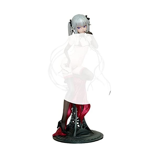 IMMANANT Anime Figure Girl Statue Ecchi Figure Bishoujo Mangekyou -Kagarino Kirie- 1/6 Jouet Amovible Vêtements Mignon Poupée