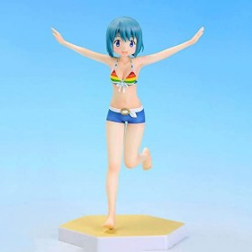BOANUT Ecchi Figure-Miki Sayaka- Maillot de Bain de Personnage de Bande dessinée Ver. Anime Figure Mignon Modèle Jouet Statue
