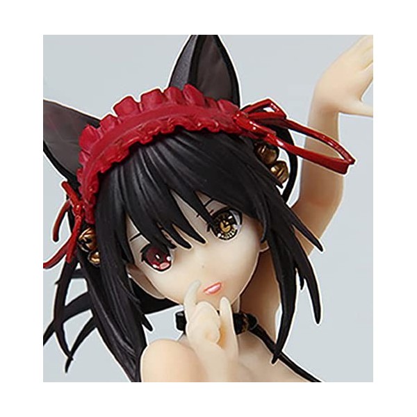 IMMANANT Anime Figure Girl Ecchi Figure Date A Live III -Tokisaki Kurumi- 1/7 Statue Jouet Mignon Poupée Décor Modèle À Colle