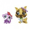 Littlest Pet Shop Pet Pawsabilities Brussels Griffon Sam and Tamrin OMonk Doll by Hasbro