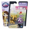 Littlest Pet Shop Pet Pawsabilities Brussels Griffon Sam and Tamrin OMonk Doll by Hasbro