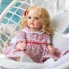 Dusehu Toddler - des poupées Qui Ont lair réelles - Babies Full Silicone Body, Poupées Réalistes Imperméables, Baby Dolls po