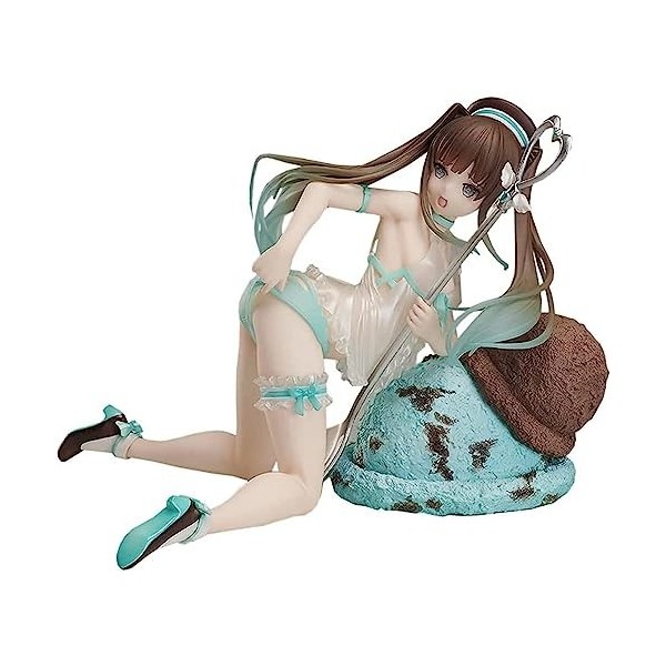 NEWLIA Figurine Ecchi Anime Figuren-Tasting Girl Ichigo Milk/Choco Mint - 1/8 Anime à Collectionner/modèle de Personnage PVC 