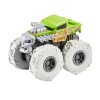 Hot Wheels Monster Trucks Twisted Tredz, voiture à friction aux roues géantes Ragin Cagin, véhicule échelle 1:43, jouet pou