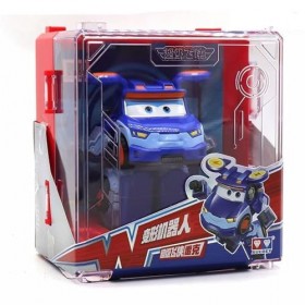 BESTWALED Leo-Pearl Version Améliorée,Super Ailes Déformation Robot,5 Pouces Jouet Avion pour Garçon,Véhicule De Transformati