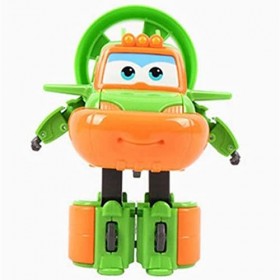 LUCASY 5 Pouces Swampy Figurine,Super Wings Transformation Robot,Garçon Jouets davion Cadeau Créatif Véhicule De Déformation