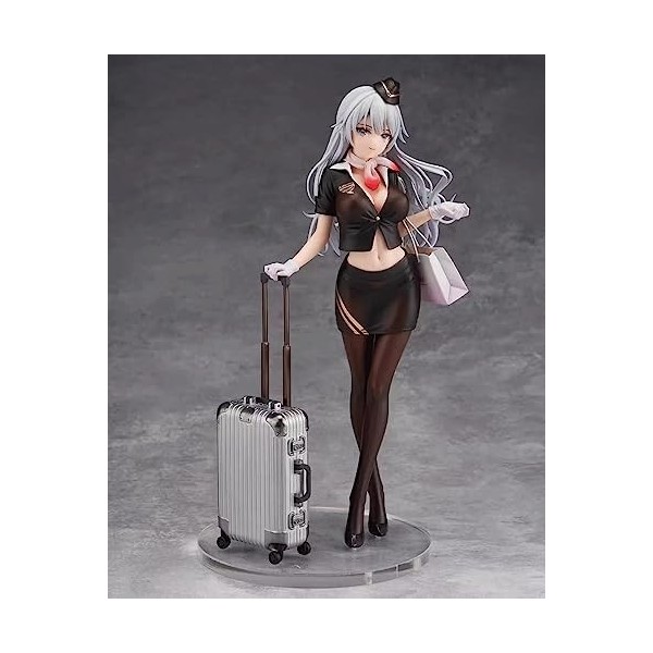 MKYOKO Figurine ECCHI - Awahara Shiori - Hôtesse de lair Ver. 1/7 -Statue danime/vêtements Amovibles/Jolie Fille Adulte/mod