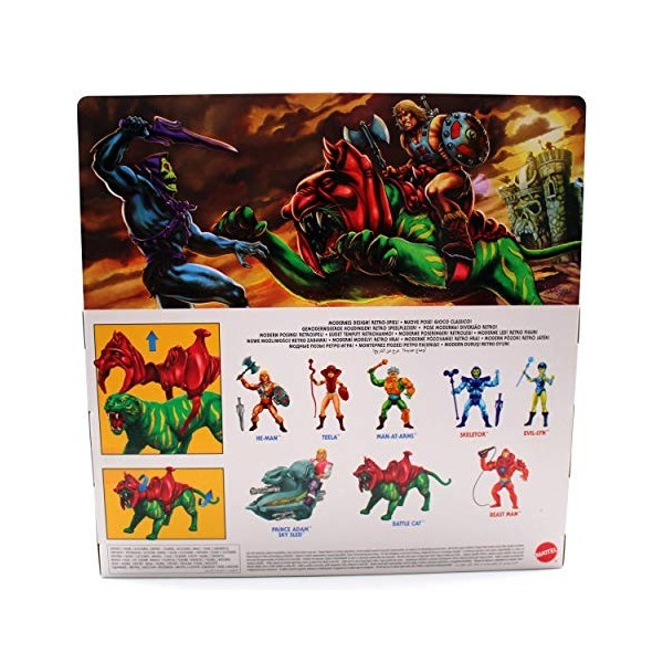 Masters of the Universe Original New for 20" Battle Cat – Design moderne ! Jeu rétro !