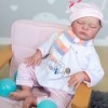 Lonian 20 Pouces 50 cm Nouveau-né bébé Taille Reborn Populaire réaliste Doux au Toucher câlin Corps