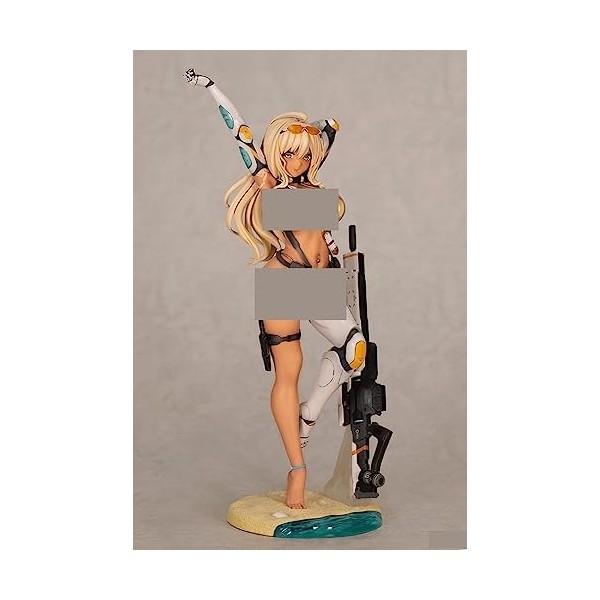 SOPTEC ECCHI Figure- Galsniper 1/6-Anime Statue/Vêtements Amovibles/Poitrine Souple/Adulte Jolie Fille/Modèle de Collection/M