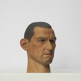 CNSMCWG Sculpture De Tête De Figurine Masculin À Léchelle 1/6, Sculpture Tête De Vinnie Jones, Tête De Poupée pour Figurine 