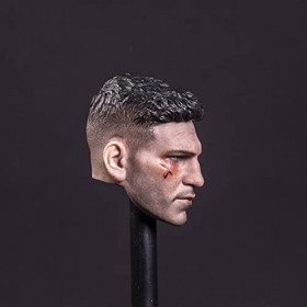 CNSMCWG Sculpture De Tête De Figurine Masculin À Léchelle 1/6, Sculpture De Tête De Soldat Masculin De Haute Qualité De Joe 