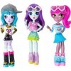 EPHIIONIY Off the Hook Lot de 3 petites poupées de 10,2 cm avec accessoires et accessoires de mode pour filles âgées de 5 ans