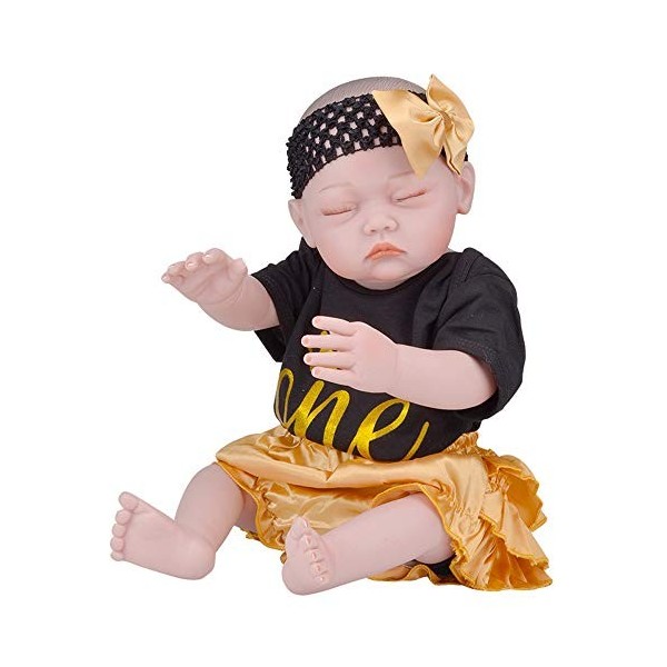 ADOSSAC 2020 Reborn Baby Doll Réincarné bébé Poupée Doux Simulation Silicone Vinyle 55 cm Garçon Fille Jouet Cadeau danniver