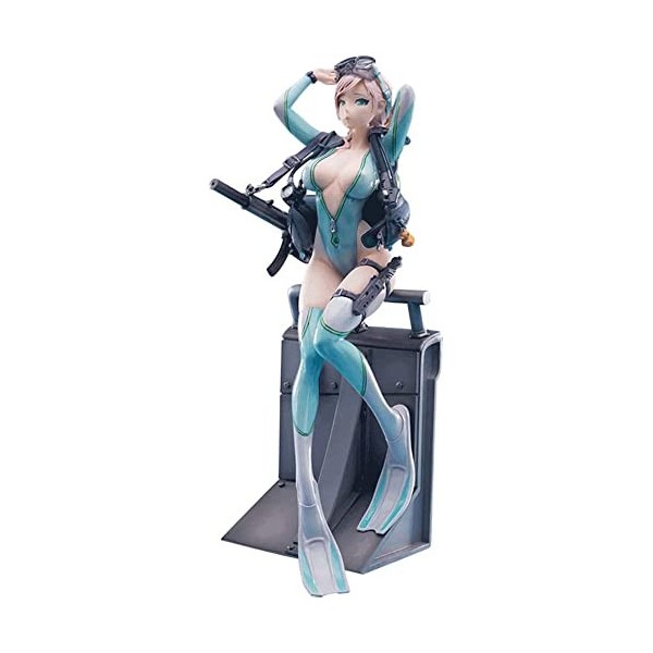 BOANUT Grenouille Polyvalente Lady Aegir 1/7 VER. Figure complète Anime Dessin animé poupée Statue Otaku Collection Jouet Cad