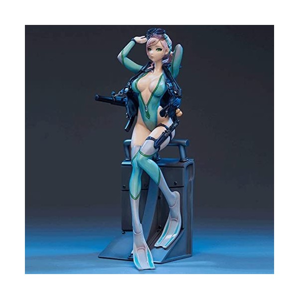 BOANUT Grenouille Polyvalente Lady Aegir 1/7 VER. Figure complète Anime Dessin animé poupée Statue Otaku Collection Jouet Cad