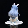 BRUGUI Figurine Ecchi -Elena Huyue- 1/4 Ver. Vêtements amovibles, fille lapin assise mignonne et dodue, statue complète de pe