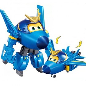 BESTWALED Super Ailes Transformation Robot,Pearl Edition Limitée 5 Pouces Jouet Avion pour Garçon,Figurine,Véhicule De Déform