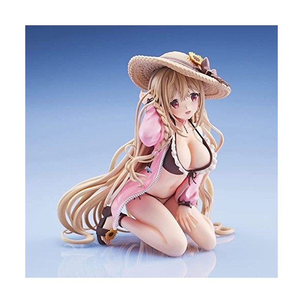 BOANUT Ecchi Figure Anime Figure Statues Maeda Shiori, Mignon Busty Hot Girl Bikini Maillot de bain Ver. Statues de personnag