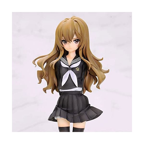 BOANUT Figurine danime Aisaka TAIGA - LE DERNIER ÉPISODE - Reconditionnement Ver. Toradora ! Ecchi Figure mignon Loli JK uni