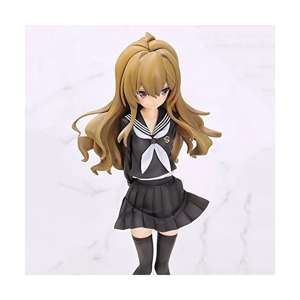 BOANUT Figurine danime Aisaka TAIGA - LE DERNIER ÉPISODE - Reconditionnement Ver. Toradora ! Ecchi Figure mignon Loli JK uni