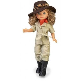 NANCY- Kenia 1978, re édition limitée, poupée Vintage avec des Tenues Safari-Explorer, pour Les collectionneurs Famosa 70001