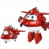 BESTWALED Jett - Pearl Edition Limitée 5 Pouces Jouet Avion pour Garçon,Super Ailes Transformation Robot,Les Derniers Figurin