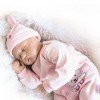 ADOSSAC 2020 Poupée Reborn 55 cm Réaliste Bebe Reborn Fille Souple en Silicone réaliste en Vinyle Souple Lifelike Mignon Nouv