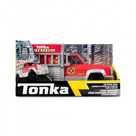Steel Classic Camion de secours, Tonka, Jouet de véhicule d’urgence, Jouets de véhicules pour le jeu créatif, Développement d