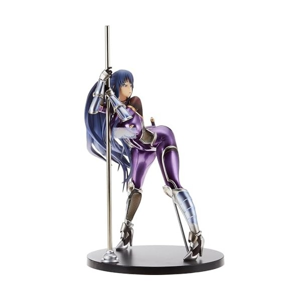 DHAEY Figurines HENTAI Fille sexy de figure d’anime -Taimanin Yukikaze 2 -Akiyama Rinko- 1/7 Pole Dance Ver. Vêtements amovib