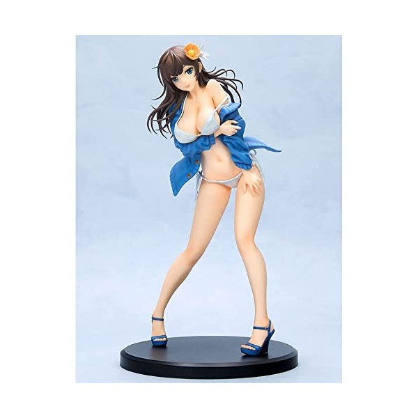 BOANUT Figurine Ecchi Figurine Waifu Figurine Anime Kuro-fune Raisyu Girl! - Kurone Iraha, Vêtements Amovibles Mignons Waifu 