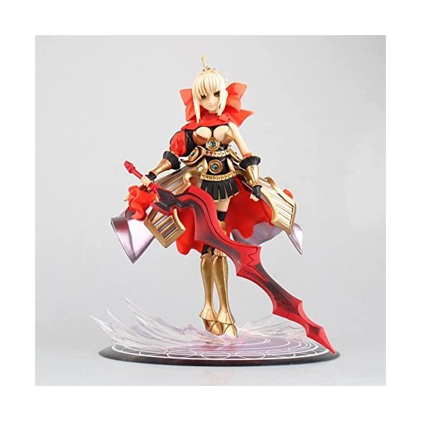 BOANUT Figurine dAnime Fate/Stay Night Saber - Altria Pendragon, Ecchi Figure Mignonne Exposée Busty Hot Girl Statue Personn