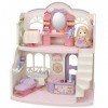 SYLVANIAN FAMILIES - Le Salon de Coiffure des poneys - 5643 - Maison de Poupée - Mini Poupées Colorful