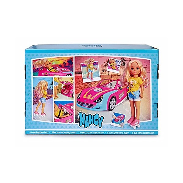 Nancy-Un Jour en Californie, Voiture de poupée et Patins, 700015788, Petit