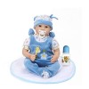 ADOSSAC 2020 Reborn Baby Doll Réincarné bébé Poupée Doux Simulation Silicone Vinyle 55 cm Garçon Fille Jouet Cadeau danniver