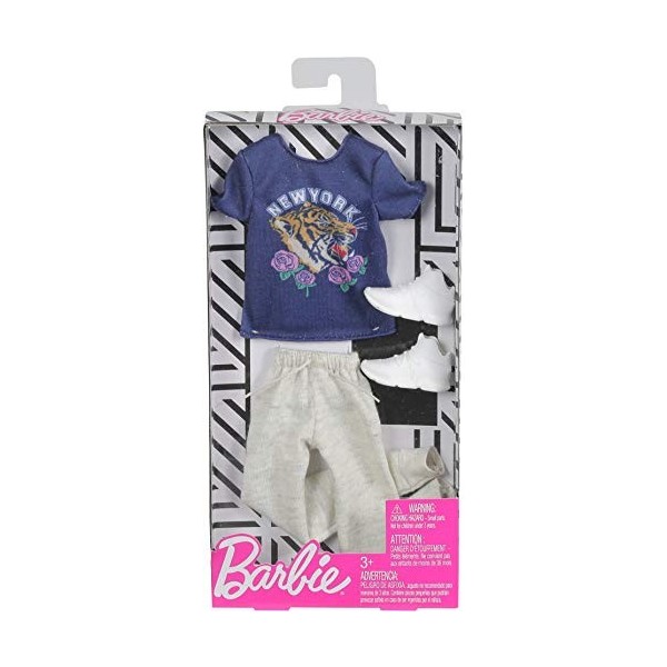 Mattel Barbie Ken Fashion Outfits - New York