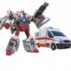 HQSGdmn Jouets Transformateurs, Toys De Déformation Modèle De Véhicule De Sauvetage des Enfants KO Version Modèle Dambulance