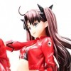 BOANUT Personnage danime - Yuanban Lin - Figurine Ecchi. Type Moon Racing Ver. Veste Rouge Veste Assis avec Base Anime Fille