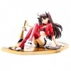 BOANUT Personnage danime - Yuanban Lin - Figurine Ecchi. Type Moon Racing Ver. Veste Rouge Veste Assis avec Base Anime Fille