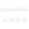 ibasenice 24 Pcs Mode Support Support Cm Accessoires Support Créatif PVC Rack Marionnette Dollhosue Cas Pouces Stand- Pouces 