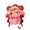 KAMFX One Piece Donquixote Doflamingo Assis Position Anime Figure Scene Figures Anime Character Model Comic Character Sculptu