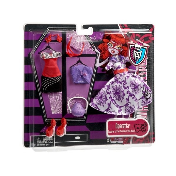 Monster High - Y0405 - Poupée - Coffret Habillage - Operetta