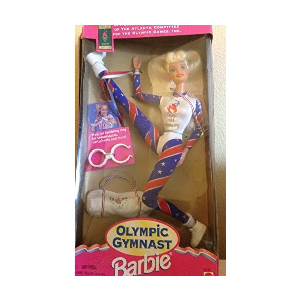 1995 Barbie - OLYMPIC GYMNAST - Atlanta 1996 - Speciale Edition Olympic Games - Poupée 15123