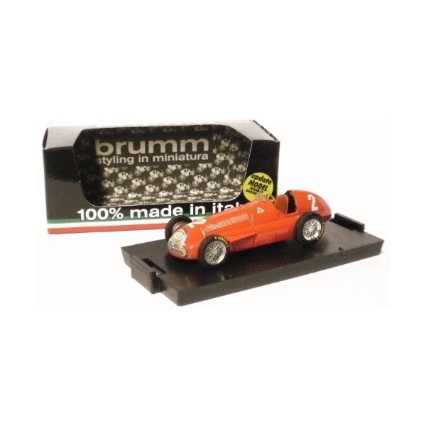 Brumm - R043 - Véhicule Miniature - Modèle À Léchelle - Alfa-Roméo 159/F1 - Echelle 1/43