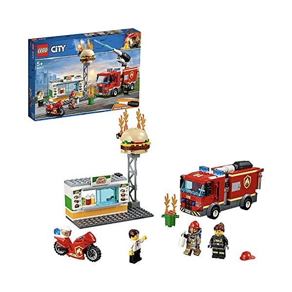 LEGO 60214 City Fire L’Intervention des Pompiers au Restaurant de Hamburgers